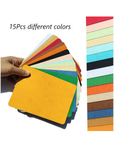 15 Tarjetas de Cartulina Transparente para Stickers 11 Gen 2