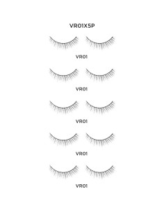 Pestañas Laflare 3D Faux Mink Ultra Suaves Reutilizables 5 Paquetes 2