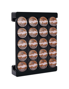 Soporte de Cápsulas de Café K Cup JMBTLUS Negro 20 Unidades