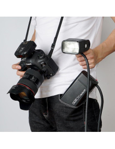 Cabezal de Flash Godox EC200 200W con Cable de 2M 2