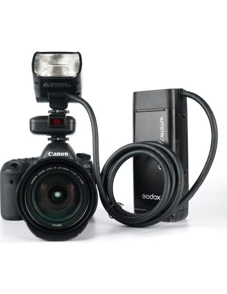 Cabezal de Flash Godox EC200 200W con Cable de 2M