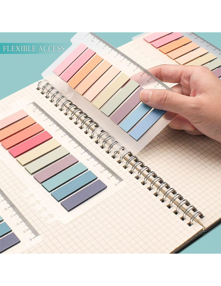 Pestañas Adhesivas Morandi 1200 Pcs AccEncyc 4.39x1.09 cm