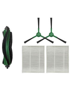 5 Piezas de Cepillos y Filtro para Aspiradora Robot Haozhifeng Y0112