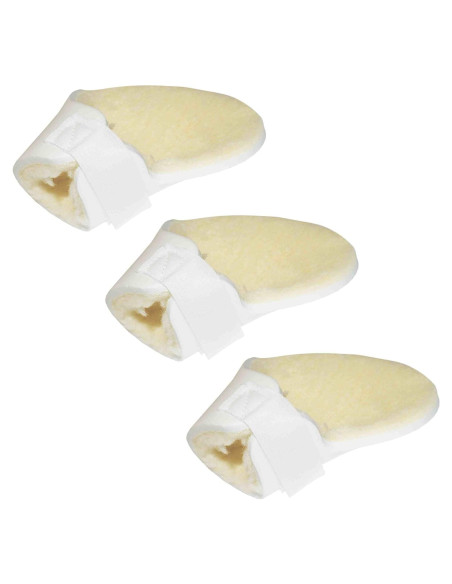 Guantes Protectores de Palma Ventaja de Rehabilitación Izquierdo - Juego de 3