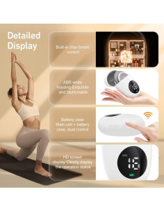 Masajeador Portátil TENS OSITO con Pantalla LCD y Carga 2