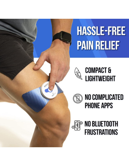 Unidad TENS Inalámbrica OMEGA para Alivio del Dolor Muscular