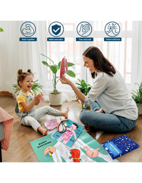 Kit de Ciencias del Cuerpo Humano VMNlooking 5+ Años