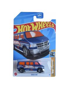 Hot Wheels Furgoneta Dodge 1:64 Mattel Azul 66/250