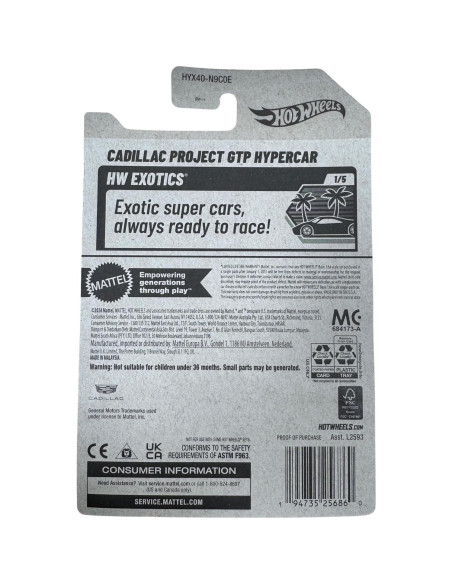 Hot Wheels 57 Chevy HTD56 Die Cast Verde Claro 2024