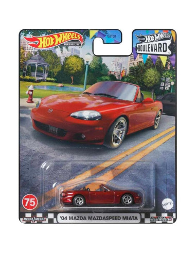 Coche de Colección Hot Wheels Mazda Mazdaspeed Miata 1:64