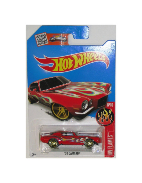 Hot Wheels 2016 Camaro 70 Rojo 1:64 Die Cast Coleccionable