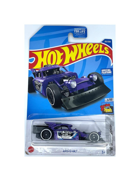 Hot Wheels Aristo Rat 2022 - Modelo Diecast 6/10 Púrpura