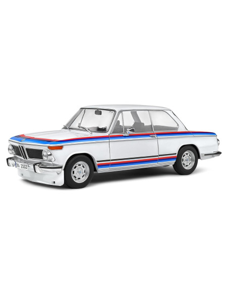 Modelo Diecast BMW 2002 Tii Turbo Evocation Blanco 1:18