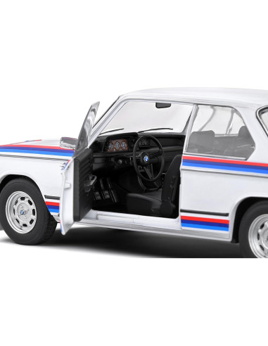 Modelo Diecast BMW 2002 Tii Turbo Evocation Blanco 1:18