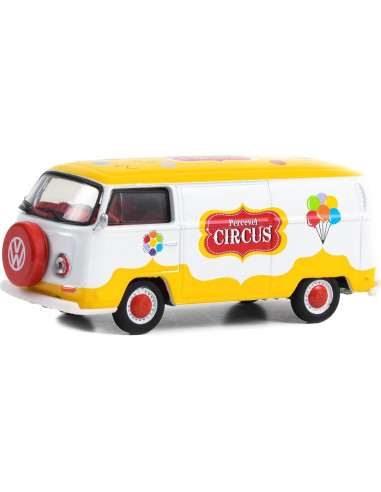 Furgoneta Tipo 2 1971 Greenlight Diecast 1:64 Amarilla y Blanca