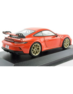 Minichamps Modelo Diecast 911 GT3 Naranja Lava 1:43 2