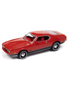 Coche Diecast 1/64 Johnny Lightning 1971 Mach 1 Rojo