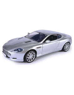 Coche Diecast 1/18 Motormax DB9 Coupe Plata 2004