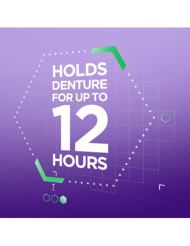 Adhesivo para Dentaduras Super PoliGrip Comfort Seal 40 Tiras