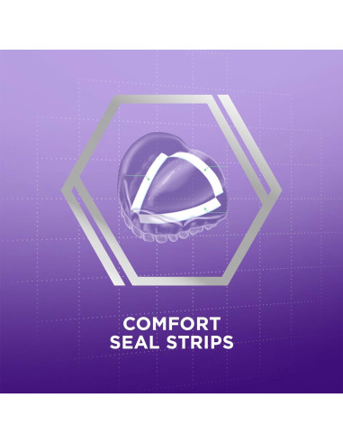 Adhesivo para Dentaduras Super PoliGrip Comfort Seal 40 Tiras