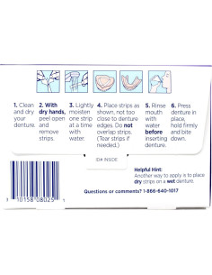 Tiras de Sellado Comfort Super Poligrip 40 Unidades 2