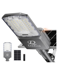 Luz de Calle Solar 5000W Leadzon IP67 Control Remoto 450000LM