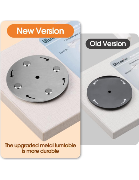 Modelo de Articulación de Mano Humana Ultrassist 1:1 con Base de Madera