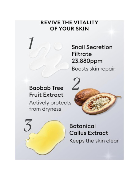 Limpiador Espumoso Facial MISSHA Caracol 100 ml - Hidratante