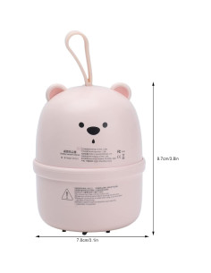 Aspiradora de Escritorio CHICIRIS Rosa Mini Portátil USB 2