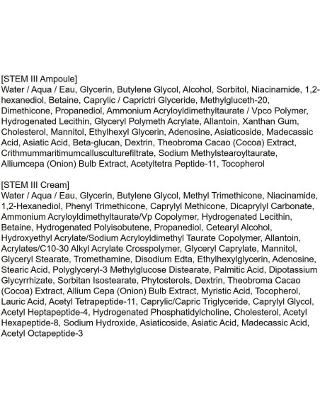Paquete Suero y Crema IOPE STEM III - Antienvejecimiento Hidratante