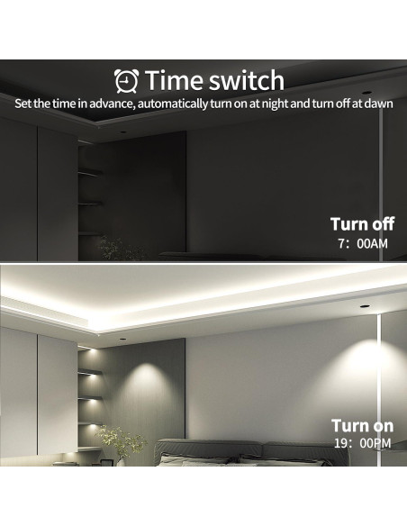 Tira LED COB 20m 6000K Yeewhale Regulable con Control Remoto Tira LED COB 20m 6000K Yeewhale Regulable con Control Remoto