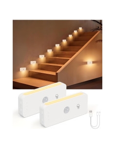 Luces Nocturnas con Sensor de Movimiento Yiliaw - Paquete de 2
