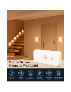 Luces Nocturnas con Sensor de Movimiento Yiliaw - Paquete de 2 2