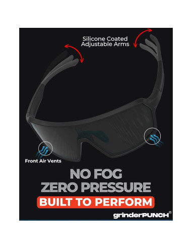Gafas de Sol Deportivas Polarizadas grinderPUNCH UV400 Azul