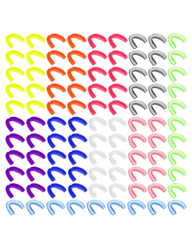 Kathfly 100 Pcs Protector Bucal Juvenil Silicona Fútbol Boxeo