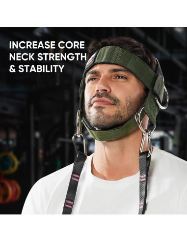 Arnés para Cuello GurZinn - Ajustable 100cm Neopreno Verde