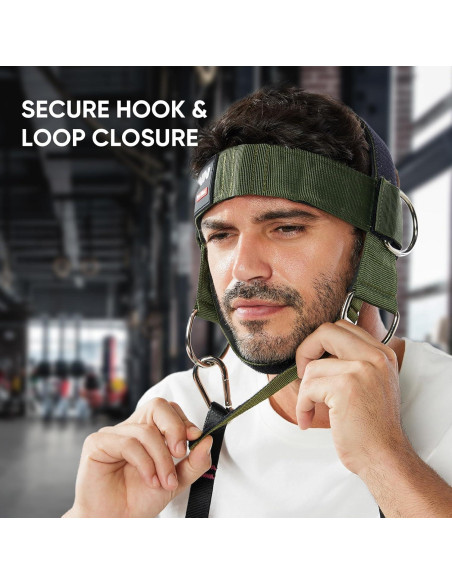 Arnés para Cuello GurZinn - Ajustable 100cm Neopreno Verde