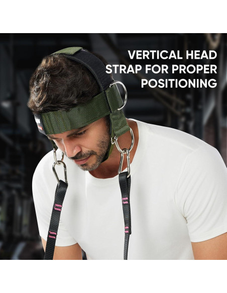 Arnés para Cuello GurZinn - Ajustable 100cm Neopreno Verde