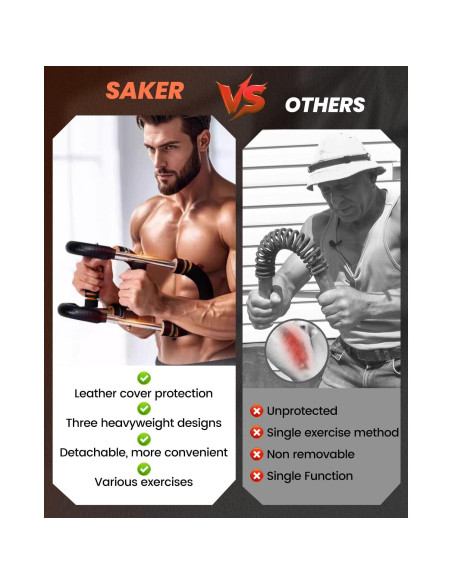 Entrenador de Brazos Saker CP84844-X63143 Ajustable 9-27kg