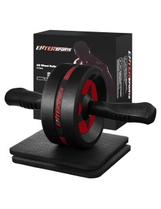 Rueda de Abdominales EnterSports con Almohadillas - Fitness