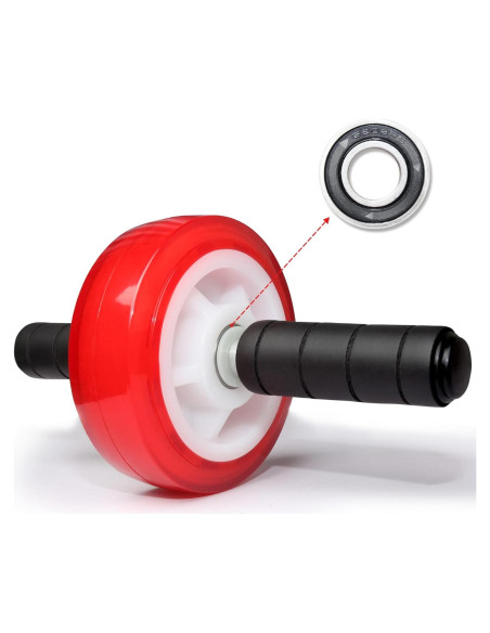 Rueda de Abdominales PALLOTH - Soporta 399 kg, Silenciosa