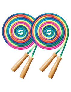 Cuerda de Salto Doble Holandesa Fanhostco 4.88m Multicolor