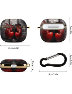 Funda Protectora para AirPods 3 2021 KUYT a Prueba de Golpes 2