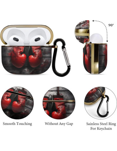 Funda Protectora para AirPods 3 2021 KUYT a Prueba de Golpes