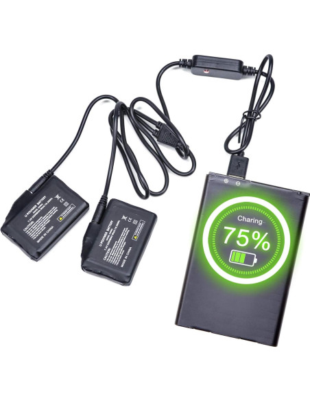 Cable USB SNOW DEER para Guantes y Calcetines Calentados