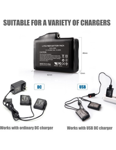 Cable USB SNOW DEER para Guantes y Calcetines Calentados