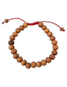Pulsera Mala de Madera Tibetana para Meditación - 26 Cuentas