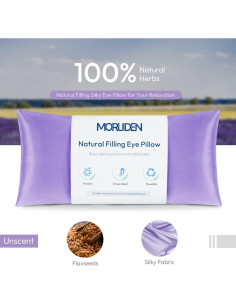 Cojín para los Ojos MORLIDEN de Lavanda Calentable 1 Cuenta 2