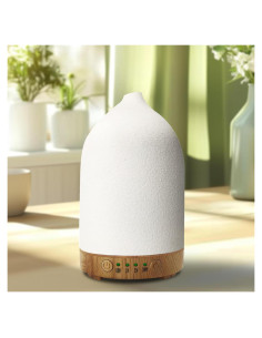 Difusor de Aceite Esencial Vasysvi 100ml Cerámica Blanco