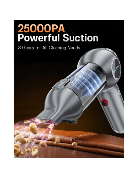 Aspiradora de Mano Houscly ST-6663 Inalámbrica 25000Pa 4-en-1 Aspiradora de Mano Houscly ST-6663 Inalámbrica 25000Pa 4-en-1